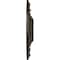 Ekena Millwork Tristan Ceiling Medallion (Fits Canopies up to 5 1/2"), 26"OD x 3"P, Stone Hearth Crackle CM26TNSHC - alternate 2